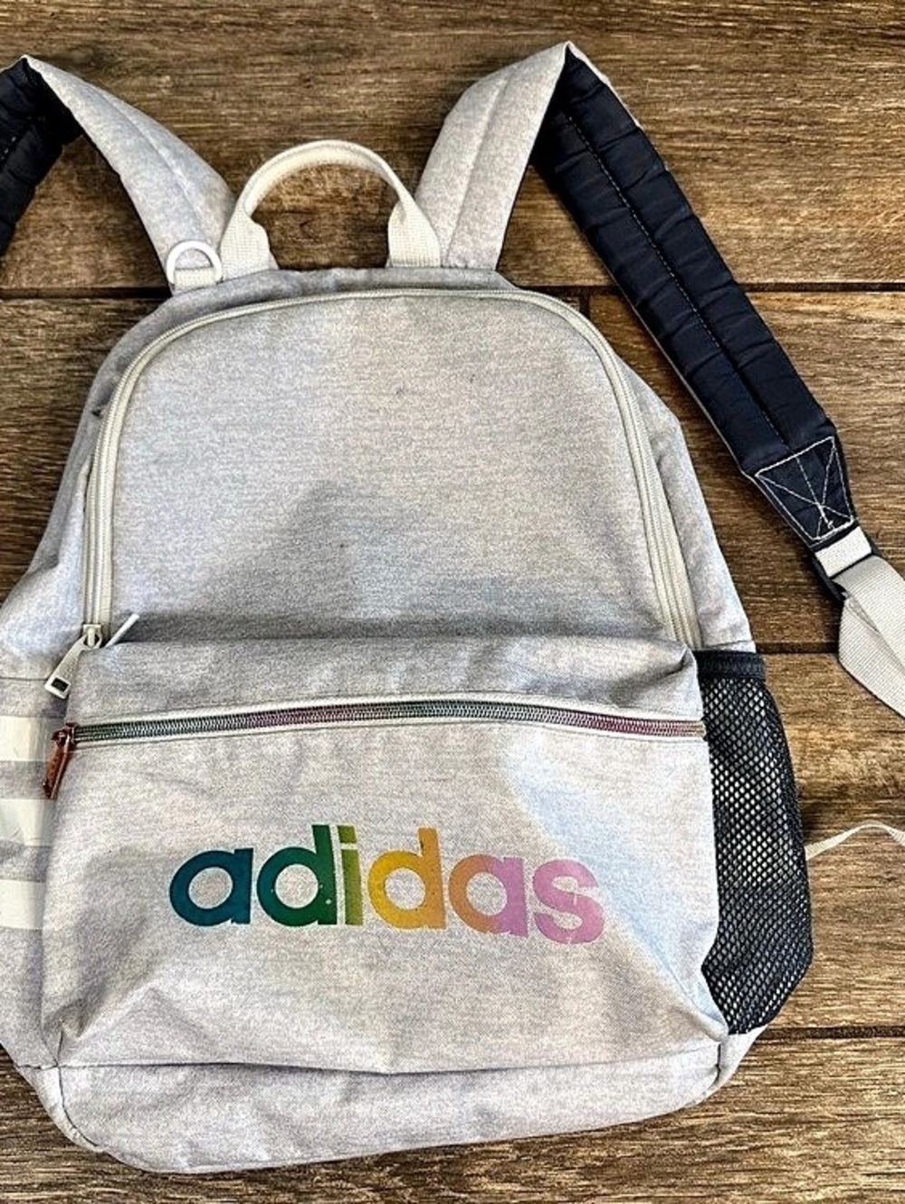 adidas Backpack Gray & White
